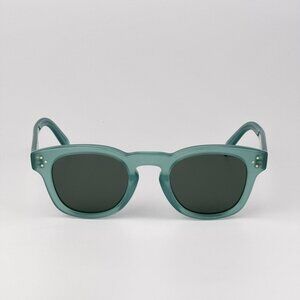 Celine 3 DOTS Sunglasses – Green Transparent Square Green Lenses | Model CL40233
